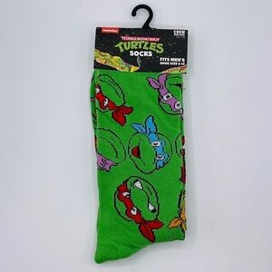 Socks TMNT Teenage Mutant Ninja Turtles Novelty Crew Crazy Fun Geek Print Unisex